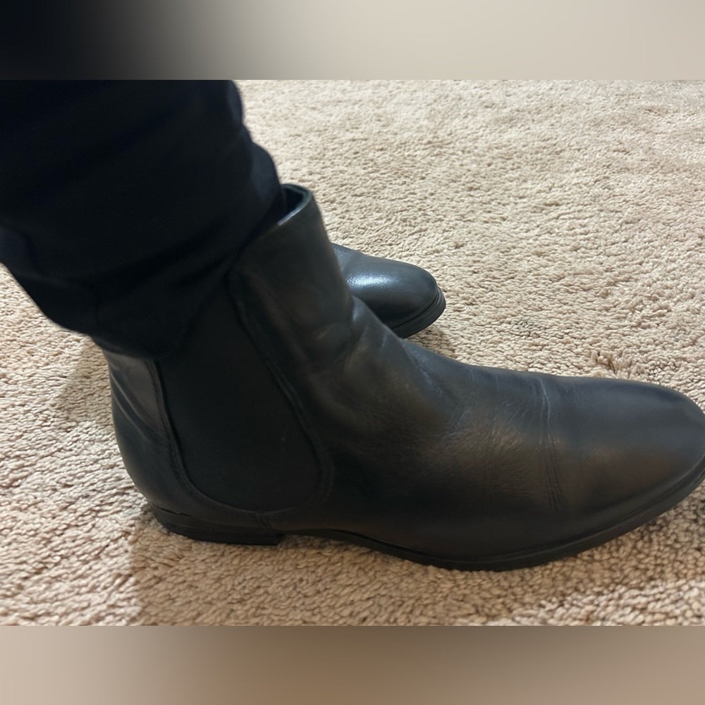 Ankle leather boots 👢